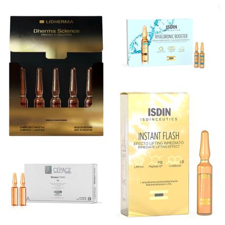 Ampollas faciales cara como se usan para qué sirven arrugas concentradas Isdin Avon Lidherma L’Occitane Idraet Cepage la roche posay Ampollas faciales cara como se usan para qué sirven arrugas concentradas Isdin Avon Lidherma L’Occitane Idraet Cepage la roche posay