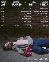 Vicente Navarro sigue con sus conciertos en 2024 de su gira Las Flores de Cerca