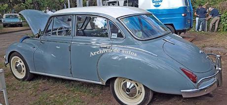Auto Union 1000 S con su chasis y sin su carrocería Auto Union 1000 S con su chasis y sin su carrocería