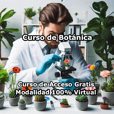 Curso de Botánica Modalidad 100% Virtual de Acceso Gratis