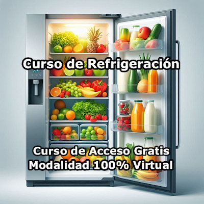 Curso de Refrigeración Modalidad 100% Virtual de Acceso Gratis