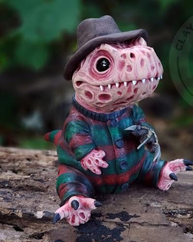 Las terroríficas esculturas dinosaurianas de Jennifer Sloan Las terroríficas esculturas dinosaurianas de Jennifer Sloan