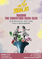Los Zigalas en The godfather rock club