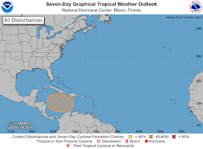 Un potencial ciclón causará aguaceros en República Dominicana. Un potencial ciclón causará aguaceros en República Dominicana.
