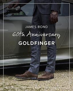 Crockett & Jones,James Bond,Bond,Goldfinger,EON Productions,Blofeld,007,shoes,calzado,calzado casual hombre,calzado comodo hombre,edición limitada,
