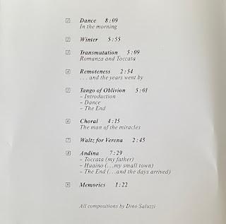 Dino Saluzzi - Andina (1988)