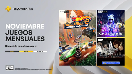 PlayStation Plus – Juegos gratis en noviembre: Hot Wheels Unleashed 2 – Turbocharged, Ghostwire: Tokyo y Death Note: Killer Within 1548010e8802e0d4c9a12b093c9e15fa4528eee7