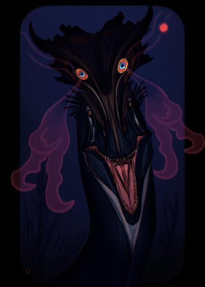 Unas cuantas ilustraciones halloweenescas... (VI)