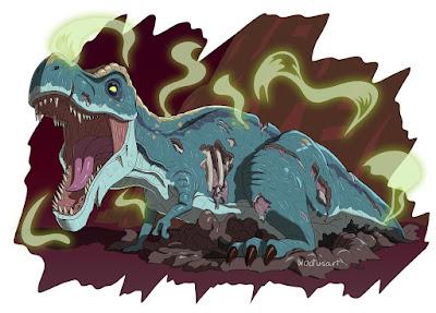 Unas cuantas ilustraciones halloweenescas... (VI)