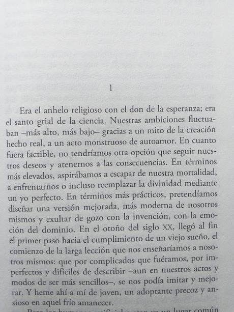 Máquinas como yo, de Ian McEwan