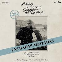 Concierto de Mikel Erentxun en la Sala Galileo Galilei