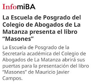 Presentación del libro Masones y Nuevo Humanismo