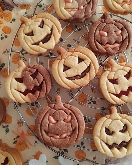 Galletas Calabaza para Halloween