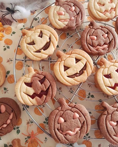 Galletas Calabaza para Halloween
