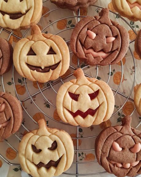 Galletas Calabaza para Halloween