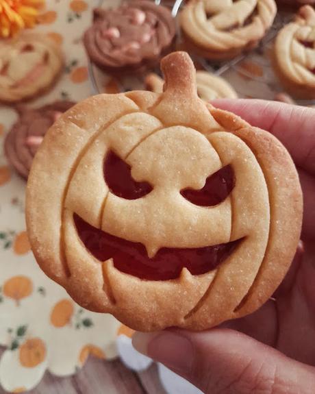 Galletas Calabaza para Halloween