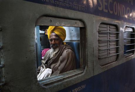 tren en la india