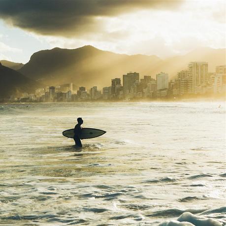 Surfeando en Brasil