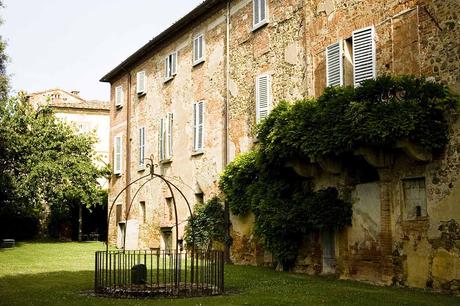 La región de Las Marcas, Italia Jardín