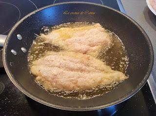 Brótola con crema de mejillones