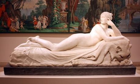 Visita la Galería Borghese en la villa del mismo nombre en Roma Estatua de la Náyade, Galería Borghese