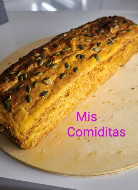 PAN DE MOLDE DE CALABAZA