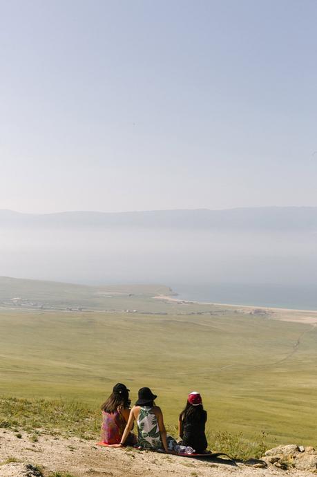 En las fronteras de Siberia Lago Baikal