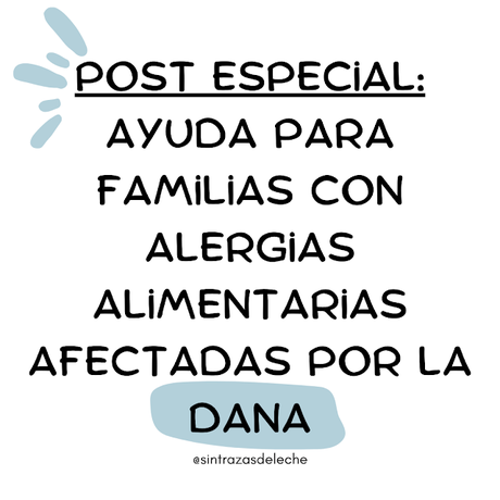 Post Especial: Ayuda Solidaria para Familias con Alergias Alimentarias Afectadas por la DANA