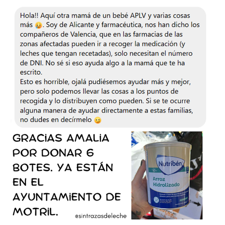 Post Especial: Ayuda Solidaria para Familias con Alergias Alimentarias Afectadas por la DANA