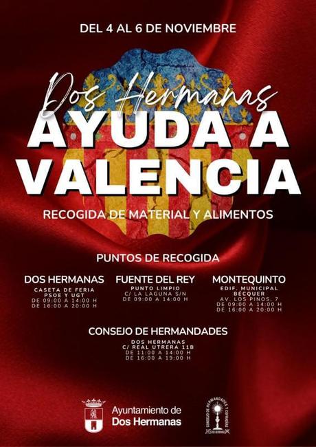 Recogida de material para los afectados por la Dana en Valencia. Recogida de material para los afectados por la Dana en Valencia.