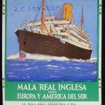 Mala Real Inglesa: vapores entre Santander y la República Argentina