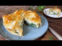 Spanakopita {pastel griego de espinacas y queso feta}