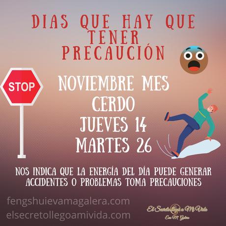 Días Peligro de Noviembre 🈵