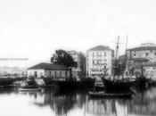 1891: muelle Naos Naos, Castillo Felipe fondo