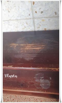 ANTES Y DESPUÉS DE UNA VIEJA ESTANTERÍA