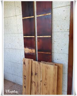 ANTES Y DESPUÉS DE UNA VIEJA ESTANTERÍA