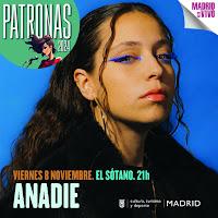 Concierto de Anadie en Sala el Sótano