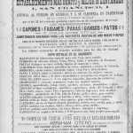 1897 A.Otero,el establecimiento más bonito y mejor de Santander:capones, faisanes, pavas,gansos, patos…