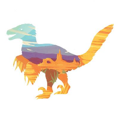 Los dinopaisajes de Clemence Dupont