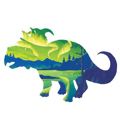 Los dinopaisajes de Clemence Dupont