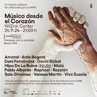 Concierto solidario por la DANA Música desde el Corazón en el WiZink Center