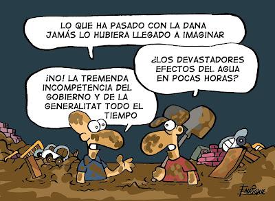 Las cinco horas en blanco de Mazón, lapso en que la DANA descargó en Valencia.