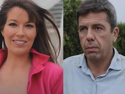 Las cinco horas en blanco de Mazón, lapso en que la DANA descargó en Valencia.