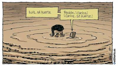 Las cinco horas en blanco de Mazón, lapso en que la DANA descargó en Valencia.