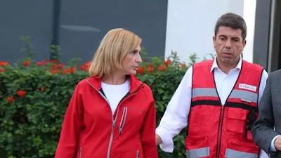 Las cinco horas en blanco de Mazón, lapso en que la DANA descargó en Valencia.