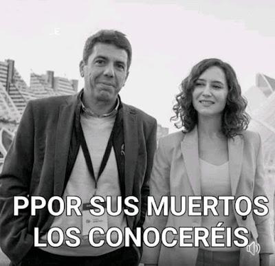 Las cinco horas en blanco de Mazón, lapso en que la DANA descargó en Valencia.