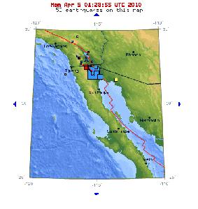 Temblor de 7.2 en la escala de Richter