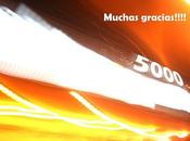 5000 visitantes. amigos.