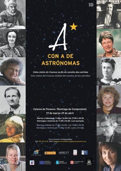 Exposición “Con A de Astrónomas”