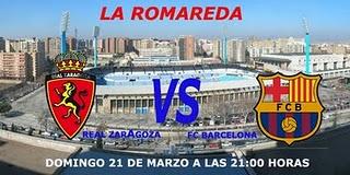 R. ZARAGOZA  vs  FC BARCELONA